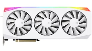 XFX Mercury OC Magnetic Air RGB Radeon RX 9070 XT 16GB White – AMD RDNA 4 GPU, PCIe 5.0 x16, 16GB GDDR6 256-bit 20 Gbps, 360 mm Triple-Fan Magnetic Air Cooling with RGB, 3x DisplayPort 2.1 & HDMI 2.1 Outputs, 3.5-Slot High-Performance Gaming Graphics Card