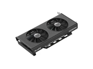 XFX Speedster SWFT 210 Core Radeon RX 7700 XT 12GB Black 280 mm – AMD RDNA 3 RX 7700 XT GPU, 3456 Stream Processors, 12GB GDDR6 192-bit 18 Gbps, PCIe 4.0 x16, Dual-Fan Active Cooling, 3x DisplayPort 2.1 & HDMI 2.1, 2.5-Slot Gaming Graphics Card