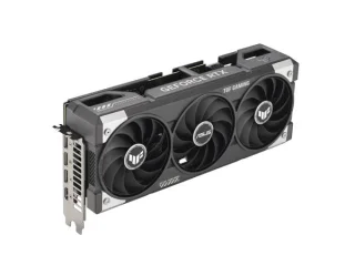 ASUS TUF Gaming GeForce RTX 5060 Ti OC 16GB GDDR7 Triple-Fan PCIe 5.0 Graphics Card, 4608 CUDA Cores, 128-bit Memory Bus, 28 Gbps Memory, 302 mm Length, HDMI 2.1b & 3x DisplayPort 2.1b Outputs, ARGB Lighting, Black/Silver