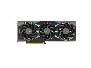 PNY ARGB EPIC-X RGB OC NVIDIA GeForce RTX 5070 Ti 16GB GDDR7 Triple-Fan PCIe 5.0 Graphics Card, 8960 CUDA Cores, 256-bit Memory Bus, 2.3 GHz Boost, Triple Slot Cooler, HDMI 2.1 & 3x DisplayPort 2.1, Black with RGB Lighting
