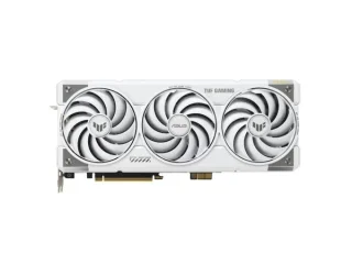 ASUS TUF Gaming GeForce RTX 5070 Ti BTF OC 16GB GDDR7 White/Silver PCIe 5.0 Graphics Card – 8960 CUDA Cores, 28 Gbps 256-bit Memory, OC Boost 2610 MHz, Triple Axial-Tech Fans, 2x HDMI 2.1b & 3x DisplayPort 2.1b, GC-HPWR 16-pin Power, 329 mm Length
