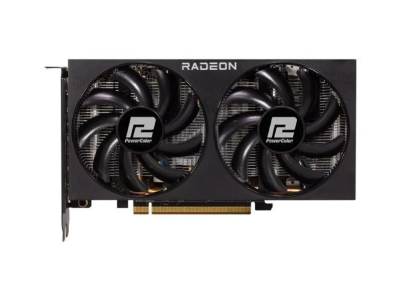 PowerColor Fighter Radeon RX 7600 8GB – AMD RDNA 3 GPU, 2048 Stream Processors, 8GB GDDR6 128-bit, PCIe 4.0 x8, Dual 90mm Fans Active Cooling, HDMI 2.1 & 3x DisplayPort, 212mm Compact Black Gaming Graphics Card - Featured Image