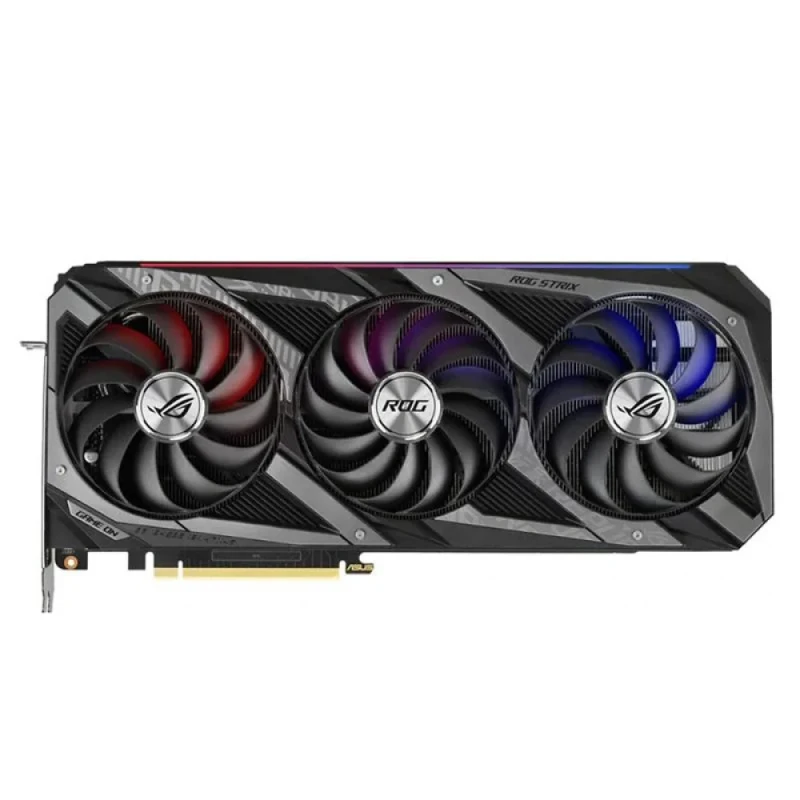 ASUS ROG STRIX GAMING OC GeForce RTX 3090 24GB GDDR6X PCIe 4.0 Graphics Card – NVIDIA RTX 3090 GPU, 10,496 CUDA Cores, 1890 MHz Boost, 24 GB 384-bit GDDR6X, Triple Axial-tech Fans, 3x DisplayPort 1.4a & 2x HDMI 2.1, Triple-Slot Black, 318 mm Length - Featured Image