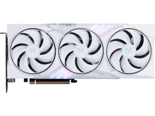 MSI GAMING TRIO OC GeForce RTX 5060 Ti 16GB White PCIe 5.0 Graphics Card – NVIDIA RTX 5060 Ti GPU, 4608 CUDA Cores, 16 GB GDDR7 128-bit @ 28 Gbps, Boost ~2647 MHz, Triple-Fan TRI FROZR 4 Cooling, 3x DisplayPort 2.1b & HDMI 2.1b, White 300 mm Length