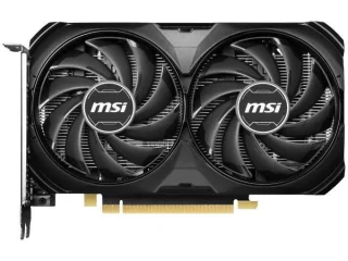 MSI VENTUS 2X BLACK OC GeForce RTX 4060 Ti 8GB Graphics Card – NVIDIA Ada Lovelace GPU, 4352 CUDA Cores, 8 GB GDDR6 128-bit 18 Gbps, PCIe 4.0 x16 (x8), Dual TORX Fan 4.0 Cooling, 3x DisplayPort 1.4a & HDMI 2.1a, 199 mm Black Gaming GPU