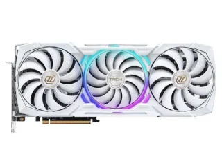 ASRock Radeon RX 7900 XTX Taichi White OC 24GB GDDR6 GPU – High-End AMD RDNA 3 Graphics Card, 6144 Stream Processors, 384-bit 20 Gbps Memory, 2680 MHz Boost, PCIe 4.0 x16, Triple-Fan Cooling, ARGB Polychrome, Dual BIOS, 345 mm White Triple-Slot Design