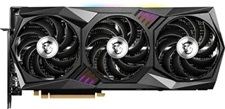 MSI GAMING X TRIO GeForce RTX 3070 Ti 8GB GDDR6X Graphics Card – NVIDIA Ampere GPU with 6144 CUDA Cores, 256-bit Bus, 19 Gbps Memory, TRI FROZR 2 Triple-Fan TORX Fan 4.0 Cooling, 323 mm Length, Dual-Slot RGB Mystic Light, PCIe 4.0, HDMI 2.1 & 3x DisplayPort for 4K/VR Gaming