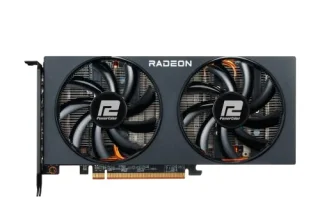 PowerColor Fighter Radeon RX 6700 XT 12GB Black PCIe 4.0 Gaming Graphics Card – AMD RDNA 2 RX 6700 XT GPU, 2560 Stream Processors, 12 GB GDDR6 192-bit, Boost up to ~2581 MHz, Dual Fans, 228 mm Length, HDMI 2.1 & 3x DisplayPort 1.4, PCIe x16