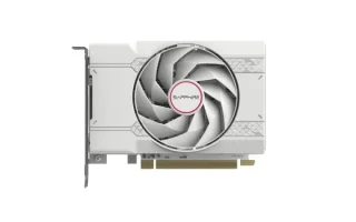 Sapphire PULSE ITX PURE Radeon RX 6500 XT 4GB White PCIe 4.0 Compact Gaming Graphics Card – AMD RDNA 2 RX 6500 XT GPU, 1024 Stream Processors, Up to ~2825 MHz Boost, 4 GB GDDR6 64-bit 18 Gbps, Single Fan Active Cooling, HDMI 2.1 & DisplayPort 1.4, 152 mm Length ITX-Friendly
