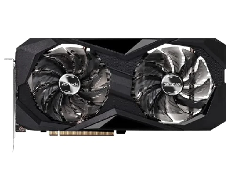 ASRock Radeon RX 6600 XT Challenger D OC 8GB GDDR6 PCIe 4.0 Gaming Graphics Card – 8GB GDDR6, AMD RDNA™ 2, 2048 Stream Processors, Boost Clock up to 2593 MHz, Dual Fans, 128-bit Memory Bus, 269 mm Length, 1x HDMI 2.1 + 3x DisplayPort 1.4, 8-Pin Power - Featured Image