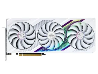 ASRock Radeon RX 7900 XT Phantom Gaming White 20GB OC Graphics Card – AMD RDNA 3 RX 7900 XT GPU, 20GB GDDR6 320-bit, Boost up to 2450 MHz, PCIe 4.0, Triple Fan Phantom Gaming 3X Cooling, 330 mm Triple-Slot, 3x DisplayPort 2.1 + HDMI 2.1, White