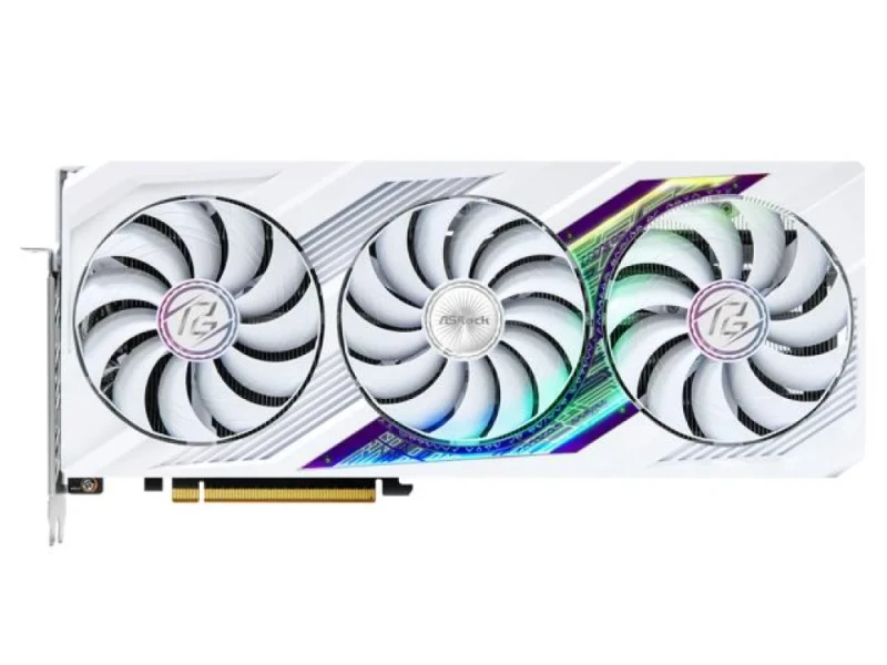 ASRock Radeon RX 7900 XT Phantom Gaming White 20GB OC Graphics Card – AMD RDNA 3 RX 7900 XT GPU, 20GB GDDR6 320-bit, Boost up to 2450 MHz, PCIe 4.0, Triple Fan Phantom Gaming 3X Cooling, 330 mm Triple-Slot, 3x DisplayPort 2.1 + HDMI 2.1, White - Featured Image