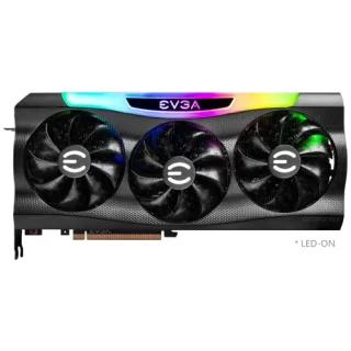 EVGA FTW3 Ultra Gaming GeForce RTX 3080 12GB LHR PCIe 4.0 Graphics Card – NVIDIA Ampere RTX 3080 GPU, 8960 CUDA Cores, 12 GB GDDR6X 384-bit 19 Gbps, iCX3 Triple-Fan Cooling with ARGB LEDs, Metal Backplate, 300 mm Length, 3x DisplayPort 1.4a + HDMI 2.1