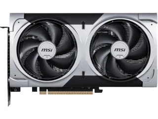 MSI VENTUS 2X PLUS GeForce RTX 5060 Ti 16GB GDDR7 Graphics Card – NVIDIA Blackwell Architecture, 4608 CUDA Cores, 128-bit Memory Bus, 28 Gbps, PCIe 5.0 x16 (x8), Dual TORX Fan Cooling, 227 mm Length, 3x DP 2.1b & HDMI 2.1b, Black/Grey Compact GPU