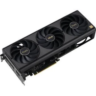 ASUS ProArt OC GeForce RTX 4070 Ti SUPER 16GB GDDR6X Graphics Card – NVIDIA Ada Lovelace GPU with 8448 CUDA Cores, 2670 MHz Boost (OC), PCIe 4.0 x16, 256-bit 21 Gbps Memory, Active Triple-Fan Cooling, 2.5-Slot Design, 300 mm Length, 1x HDMI 2.1a & 3x DisplayPort 1.4a, Black/Gold