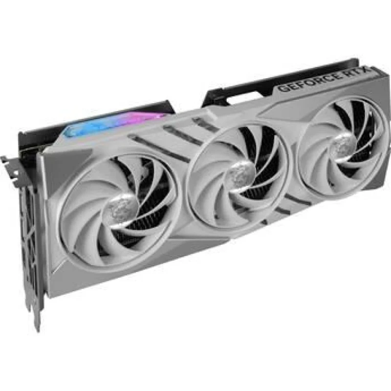MSI GeForce RTX 4060 Ti GAMING X SLIM White 16GB GDDR6 PCIe 4.0 x8 Graphics Card – NVIDIA Ada Loveless GPU, 4352 CUDA Cores, 18 Gbps Memory, 128-bit Bus, 3x DisplayPort 1.4a & HDMI 2.1, MSI TORX Fan 5.0 Cooling, 307 mm Length, Zero Frozr, White - Featured Image