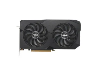 ASUS DUAL V2 Radeon RX 6600 8GB GDDR6 PCIe 4.0 Graphics Card – AMD RDNA 2 GPU, 1792 Stream Processors, 128-bit Memory, 14 Gb/s, Dual Axial-Tech Fans, 1x HDMI 2.1 & 3x DisplayPort 1.4a Outputs, 243 mm Length, Active Cooling, Black