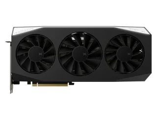 XFX Radeon RX 9060 XT Mercury OC 16GB GDDR6 PCIe 5.0 Graphics Card – AMD RDNA 4 GPU, 2048 Stream Processors, 128-bit 16 GB Memory @ 20 Gb/s, Triple-Fan Active Cooling, 2x DisplayPort 2.1 + HDMI 2.1, Black/Silver 320 mm Length, Overclocked Edition