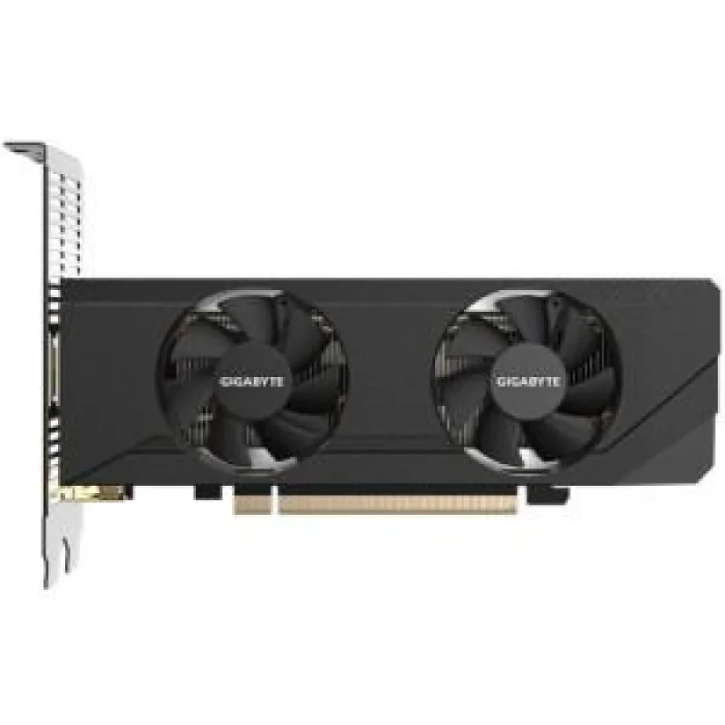 Gigabyte GeForce RTX 3050 OC Low Profile 6GB 181mm – NVIDIA Ampere GPU, 2304 CUDA Cores, 1477MHz Boost, 6GB GDDR6 96-bit, PCIe 4.0, Dual Fans, 2x HDMI 2.1 & 2x DisplayPort 1.4a, Low Profile Compact 181 mm Graphics Card for Small Form Factor PCs - Featured Image