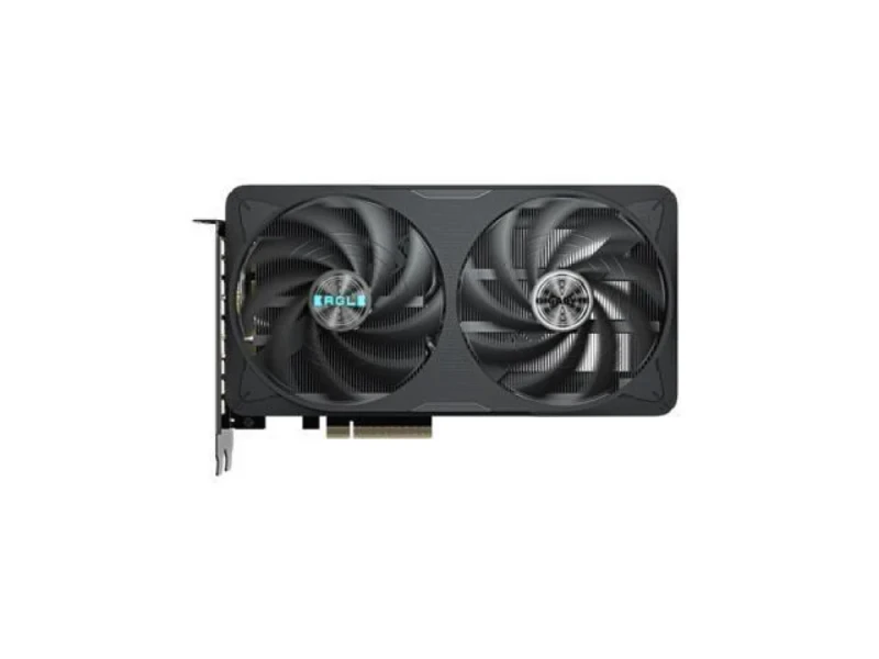 Gigabyte EAGLE OC GeForce RTX 5060 Ti 8GB GDDR7 PCIe 5.0 Graphics Card – 4608 CUDA Cores, 2617 MHz Boost, 128-bit Bus, WINDFORCE 2X Dual Fan Cooling, 215 mm Length, 3x DisplayPort 2.1b & HDMI 2.1b Outputs, Black GPU for 1080p/1440p Gaming - Featured Image