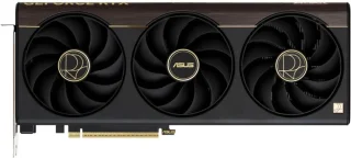 ASUS ProArt OC NVIDIA GeForce RTX 5070 Ti 16 GB – PCIe 5.0 GDDR7 Creator Graphics Card, 8960 CUDA Cores, 16 GB 256-bit, Boost ~2610 MHz, 3-Fan ASUS Axial-tech Cooling, 1x HDMI 2.1b + 2x DisplayPort 2.1b + USB-C, 2.5-Slot Black/Brown 304 mm