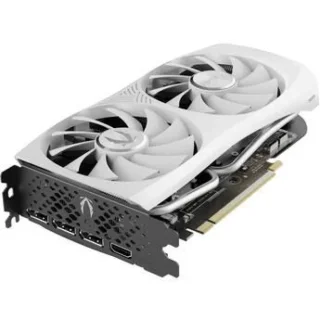 ZOTAC GAMING Twin Edge OC GeForce RTX 4060 Ti 8GB GDDR6 PCIe 4.0 Graphics Card – NVIDIA Ada Lovelace RTX 4060 Ti GPU with 4352 CUDA Cores, 2565 MHz Boost Clock, 128-bit 8 GB Memory, IceStorm 2.0 Dual-Fan Cooling, 3x DisplayPort 1.4a & HDMI 2.1, White 226 mm Compact Card