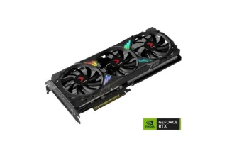 PNY XLR8 Gaming VERTO EPIC-X RGB OC GeForce RTX 4070 SUPER 12GB Black 305 mm – NVIDIA Ada Lovelace RTX 4070 SUPER GPU, 7168 CUDA Cores, 12 GB GDDR6X 504 GB/s, PCIe 4.0 x16, Triple Fan Active Cooling with RGB, 3x DisplayPort 1.4a & HDMI 2.1 Outputs, 220 W TGP, Includes 16-Pin to Dual 8-Pin Adapter