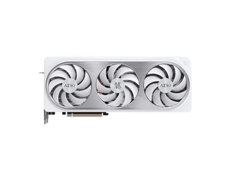 Gigabyte AERO OC GeForce RTX 4070 Ti 12GB White/Silver 336 mm – NVIDIA Ada Lovelace RTX 4070 Ti GPU, 7680 CUDA Cores, 12 GB GDDR6X 192-bit, PCIe 4.0 x16, Triple-Fan Active Cooling with RGB, 3x DisplayPort 1.4a & HDMI 2.1, Triple-Slot Gaming Graphics Card - Featured Image