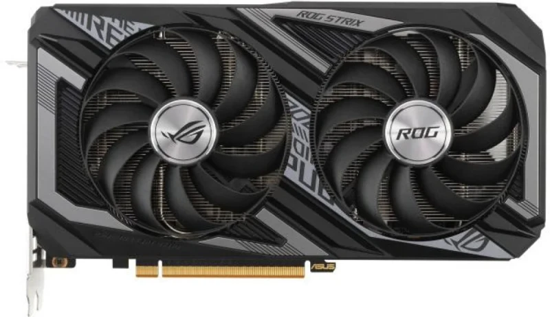 ASUS ROG STRIX GAMING OC Radeon RX 6600 XT 8GB Gaming Graphics Card – AMD RDNA 2 GPU with 2048 Stream Processors, 8GB GDDR6 128-bit Memory @ 16 Gbps, Boost Clock up to ~2607 MHz, Dual Axial-Tech Fans with 2.6-Slot Cooling, PCIe 4.0 x8, 3x DP 1.4a & HDMI 2.1, 243 mm Black/Gray High-Performance GPU - Featured Image