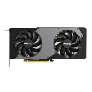 Inno3D GeForce RTX 5070 Twin X2 OC 12GB Black/Silver – NVIDIA Blackwell RTX 5070 GPU, 6144 CUDA Cores, 12GB GDDR7 192-bit 28 Gbps, 2542 MHz Boost, PCIe 5.0 x16, Dual Fan Cooling, 3x DisplayPort 2.1b & HDMI 2.1b, 250 mm Compact Gaming Graphics Card