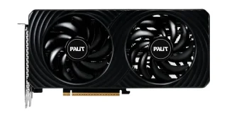 Palit GeForce RTX 5060 Ti Dual 8GB – NVIDIA Blackwell RTX 5060 Ti GPU, 4608 CUDA Cores, 8GB GDDR7 128-bit 28 Gbps, 2573 MHz Boost, PCIe 5.0 x16, Dual Slot Dual Fans, 3x DisplayPort 2.1b & HDMI 2.1b, 262 mm Black Gaming Graphics Card