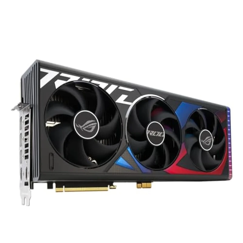 ASUS ROG Strix BTF Gaming OC GeForce RTX 4090 24GB GDDR6X PCIe 4.0 Graphics Card – 16,384 CUDA Cores, 3.5-Slot Triple-Fan Cooling, 2640 MHz OC, 384-bit Memory Bus, 21 Gbps, 2x HDMI 2.1a & 3x DisplayPort 1.4a, GC-HPWR Power Design, Black - Featured Image