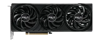 Palit GeForce RTX 5070 Infinity 3 OC 12GB GDDR7 Graphics Card – NVIDIA Blackwell Architecture, 6144 CUDA Cores, 192-bit 12 GB GDDR7 28 Gbps, PCIe 5.0 x16, Triple Fan Cooling, 292 mm Length, 1x HDMI 2.1b & 3x DisplayPort 2.1b, Black