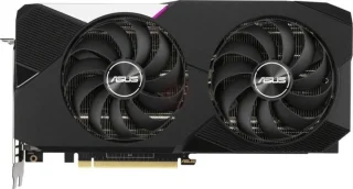 ASUS Dual OC V2 GeForce RTX 3070 LHR 8GB GDDR6 PCIe 4.0 Graphics Card – NVIDIA Ampere GPU, 5888 CUDA Cores, 256-bit 8 GB GDDR6 14 Gb/s, Dual-Fan Axial-Tech Cooling, 3x DisplayPort 1.4a & 2x HDMI 2.1, 267 mm Black