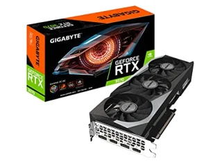 Gigabyte GeForce RTX 3070 GAMING OC Rev 2.0 8GB GDDR6 PCIe 4.0 Graphics Card – NVIDIA Ampere GPU, 5888 CUDA Cores, 256-bit 8 GB GDDR6 14 Gb/s, WINDFORCE 3X Cooling, Boost ~1815 MHz, 2x HDMI 2.1 & 2x DisplayPort 1.4a, 286 mm Black Gaming GPU