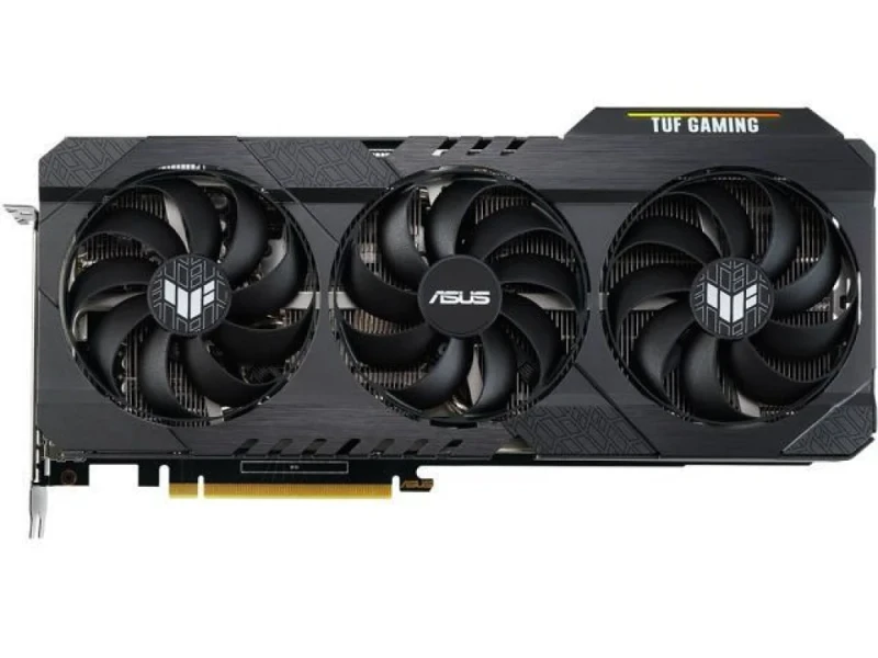 ASUS TUF GAMING OC V2 GeForce RTX 3060 12GB Graphics Card – NVIDIA Ampere, 3584 CUDA Cores, 12GB GDDR6 192-bit, PCIe 4.0, Triple Axial-Tech Fans, 2.7-Slot Cooler, 3x DisplayPort 1.4a & 2x HDMI 2.1, 301 mm Length, 750 W PSU Recommend, Black - Featured Image