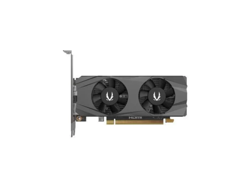 ZOTAC GAMING Low Profile NVIDIA GeForce RTX 3050 6GB GDDR6 PCIe 4.0 x8 Graphics Card, 2304 CUDA Cores, 1470 MHz Boost, 96-bit Memory, Dual Fan Active Cooling, HDMI 2.1 & DisplayPort, Compact Low-Profile Black GPU ~151 mm - Featured Image