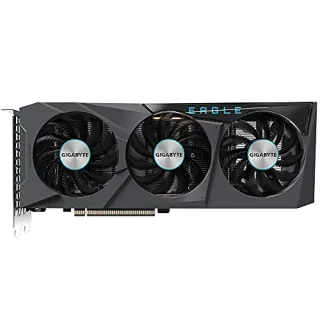 Gigabyte EAGLE Radeon RX 6600 XT 8GB GDDR6 Graphics Card – AMD RDNA 2 GPU, 2048 Stream Processors, 16000 MHz Memory, 128-bit Bus, PCIe 4.0 x16, WINDFORCE 3X Triple-Fan Cooling, 2x HDMI 2.1 & 2x DisplayPort 1.4a, 282 mm Length, Dual-Slot Black/Silver Gaming GPU