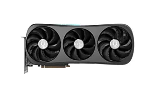 ZOTAC GAMING Trinity OC NVIDIA GeForce RTX 4080 16GB GDDR6X Graphics Card – NVIDIA Ada Lovelace RTX 4080 with 9728 CUDA Cores, 256-bit 16 GB GDDR6X, PCIe 4.0 x16, Boost ~2520 MHz, IceStorm 2.0 Triple-Fan Cooling, 3.5-Slot, 3x DisplayPort 1.4a & HDMI 2.1a, 356 mm Length, RGB LED for 4K/AI/RTX Gaming
