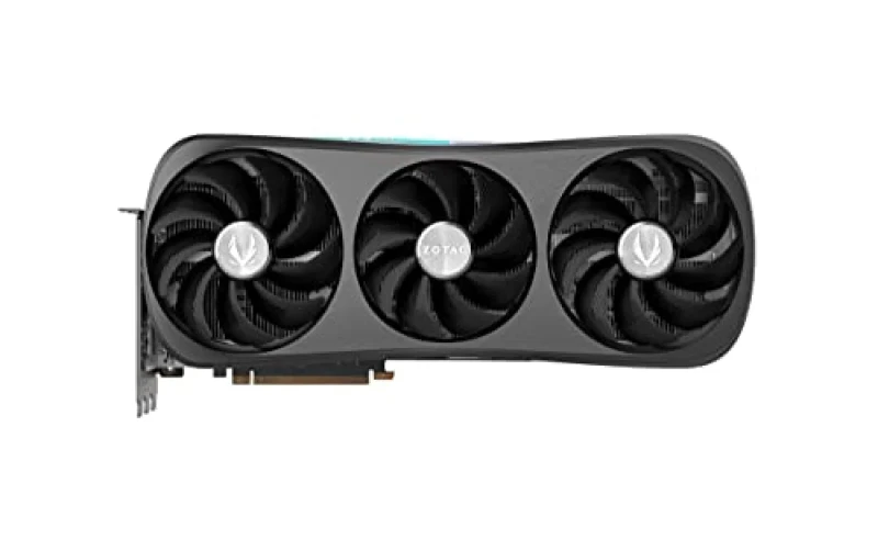 ZOTAC GAMING Trinity OC NVIDIA GeForce RTX 4080 16GB GDDR6X Graphics Card – NVIDIA Ada Lovelace RTX 4080 with 9728 CUDA Cores, 256-bit 16 GB GDDR6X, PCIe 4.0 x16, Boost ~2520 MHz, IceStorm 2.0 Triple-Fan Cooling, 3.5-Slot, 3x DisplayPort 1.4a & HDMI 2.1a, 356 mm Length, RGB LED for 4K/AI/RTX Gaming - Featured Image