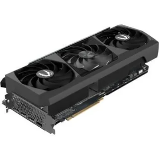 ZOTAC GAMING GeForce RTX 3090 Ti AMP Extreme Holo 24GB GDDR6X PCIe 4.0 Graphics Card – Black Triple-Slot 356 mm GPU with 10752 CUDA Cores, 384-bit Memory Bus, 21 Gbps GDDR6X, IceStorm 2.0 Cooling, SPECTRA 2.0 RGB, Dual BIOS, 3x DisplayPort 1.4a & HDMI 2.1