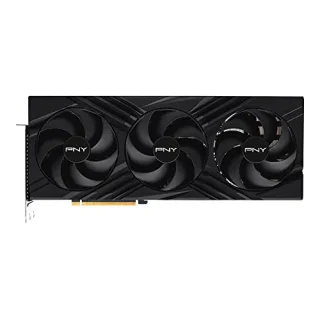 PNY GeForce RTX 4080 VERTO 16GB GDDR6X Triple-Fan PCIe 4.0 Graphics Card – 9728 CUDA Cores, 2505 MHz Boost, 256-bit 16 GB VRAM, 3x DisplayPort 1.4a & HDMI 2.1 Outputs, 332 mm Length, 3.5-Slot Cooling, Black (VCG408016TFXPB1)