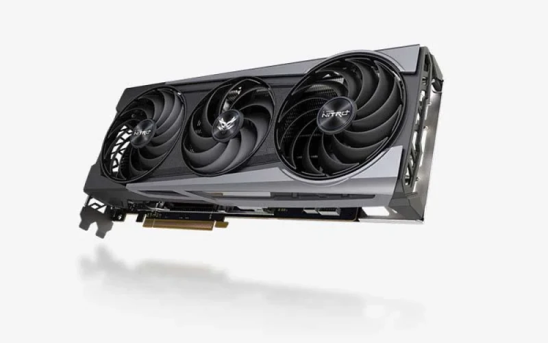 Sapphire NITRO+ Radeon RX 6800 16GB GDDR6 PCIe 4.0 Graphics Card – AMD RX 6800, 3840 Stream Processors, 256-bit Bus, Boost ~2190 MHz, Tri-Fan Tri-X Cooling with ARGB, 3x DisplayPort 1.4 & HDMI 2.1, Black/Silver, 310 mm Length - Featured Image
