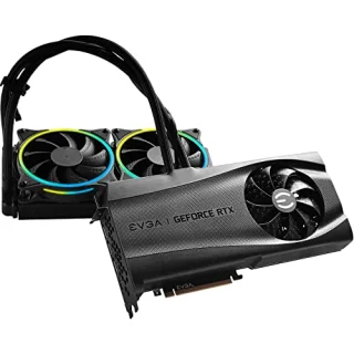 EVGA GeForce RTX 3080 Ti FTW3 Ultra Hybrid Gaming iCX3 12GB Graphics Card – NVIDIA Ampere GA102, 10,240 CUDA Cores, 384-bit GDDR6X 12 GB, Hybrid AIO Cooling with iCX3, ARGB LED, PCIe 4.0, 300 mm Length, 3x DisplayPort 1.4a + HDMI 2.1, Black High-Performance GPU