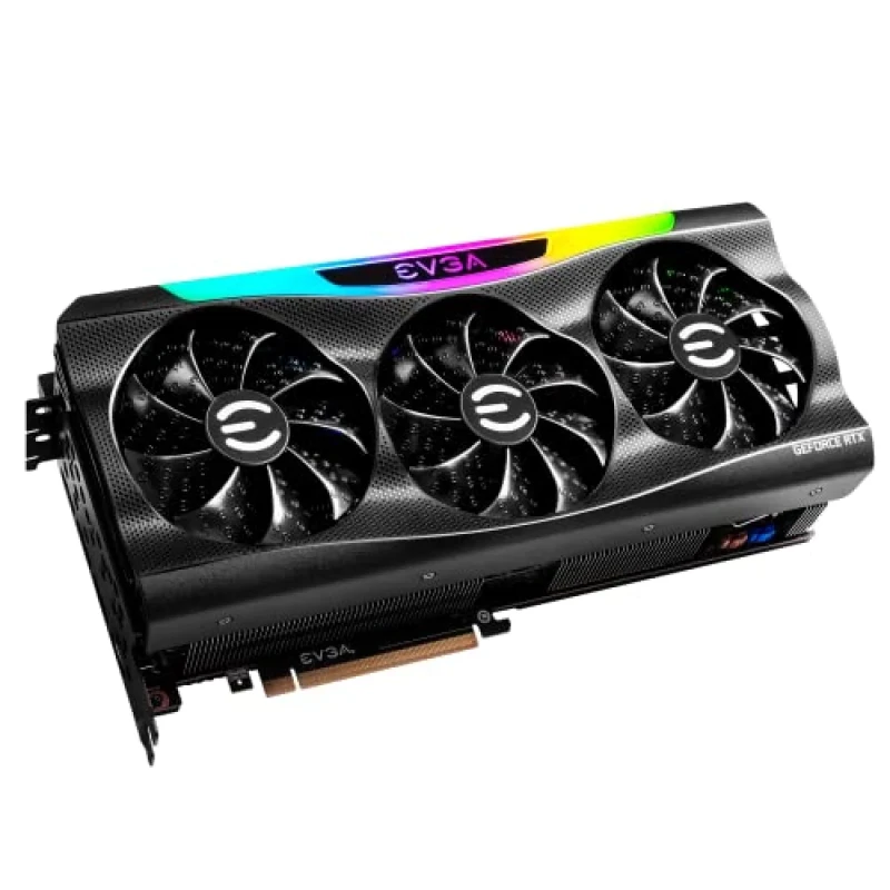 EVGA FTW3 GAMING NVIDIA GeForce RTX 3090 Ti 24GB GDDR6X Graphics Card – Ampere GA102 GPU, 10752 CUDA Cores, 1890 MHz Boost, 384-bit 24 GB Memory, iCX3 Cooling with Triple Fans, PCIe 4.0, HDMI 2.1 & 3x DisplayPort, ARGB LED Backplate, PCIe 16-pin - Featured Image