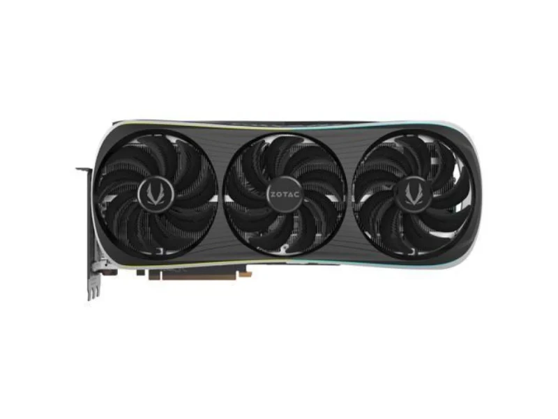 ZOTAC GAMING AMP Extreme AIRO GeForce RTX 4070 Ti 12GB Black 356 mm – NVIDIA Ada Lovelace GPU with 7680 CUDA Cores, 12GB GDDR6X 192-bit 21 Gbps, PCIe 4.0 x16, IceStorm 2.0 Cooling, Triple-Fan Active Airflow, SPECTRA 2.0 RGB, 3x DisplayPort 1.4a & HDMI 2.1, 285 W TDP High-End Gaming Graphics Card - Featured Image