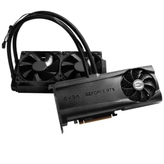 EVGA XC3 ULTRA HYBRID GAMING NVIDIA GeForce RTX 3080 12GB LHR Graphics Card – 12GB GDDR6X, 384-bit, 263 mm Liquid Hybrid Cooling with AIO Radiator + Fan, PCIe 4.0, 350 W TDP, HDMI 2.1 & 3x DisplayPort, ARGB Metal Backplate, Dual 8-Pin Power