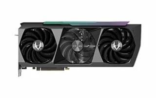 ZOTAC GAMING AMP Extreme Holo NVIDIA GeForce RTX 3080 Ti 12GB GDDR6X Graphics Card – PCIe 4.0 x16, 10240 CUDA Cores, 384-bit Memory, IceStorm 2.0 Triple-Fan Cooling, 1785 MHz Boost, 3x DisplayPort 1.4a + HDMI 2.1, HoloBlack RGB, 356 mm Length