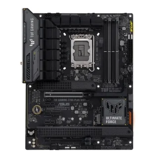 ASUS TUF GAMING Z790-PLUS WIFI Intel Z790 ATX Motherboard – LGA1700 Socket for 12th/13th/14th Gen Intel CPUs, DDR5 Memory Support up to 7200 MHz, 4x DIMM, 4x M.2 Storage & 4x SATA III, Intel 2.5 Gb Ethernet, Wi-Fi 6E + Bluetooth 5.3, USB 3.2 Gen2x2 Type-C, HDMI 2.1 & DisplayPort – Robust Gaming/Creator Board