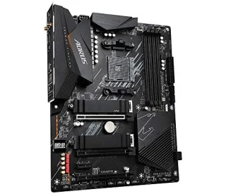 GIGABYTE B550 AORUS ELITE AX V2 AMD AM4 ATX Motherboard – B550 Chipset, Socket AM4 for Ryzen 5000/4000/3000 Series, DDR4 up to 4733 MHz, Dual M.2 PCIe Storage, Intel Wi-Fi 6E + Bluetooth 5.3, 2.5 GbE LAN, USB 3.2 Gen2 & SATA3, HDMI & DisplayPort, RGB Fusion – Premium Wi-Fi Gaming/Creator Board